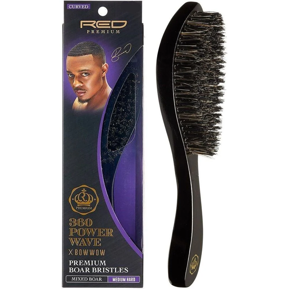 RED 360 Power Wave Brush BR25 - Medium Hard Bristle