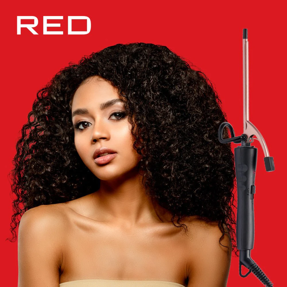 Red by Kiss 1/4-Inch Pencil Curling Iron CI11 - Image 3