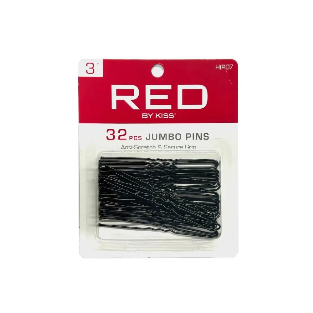 Red by Kiss Jumbo Hair Pins – 32pcs