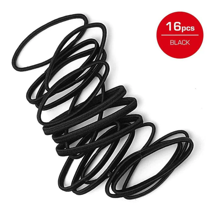 Red by Kiss 16 Pcs Maximum Hold Elastic Bands – 5mm - Image 3