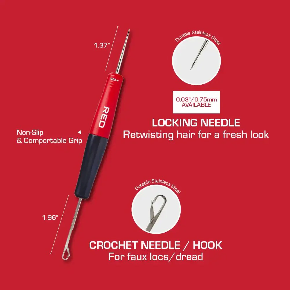 Red by Kiss 2-in-1 Dread Crochet Duo Tool - Image 2