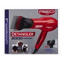 Red by Kiss 2000 Ceramic Detangler Blowdryer