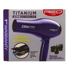 Red by Kiss 2300 Titanium Detangler Blow Dryer