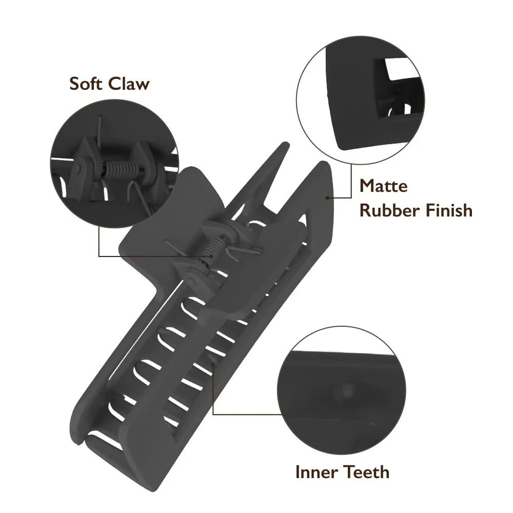 Red by Kiss Matte Open Cut Claw Clip – Jumbo - Image 2