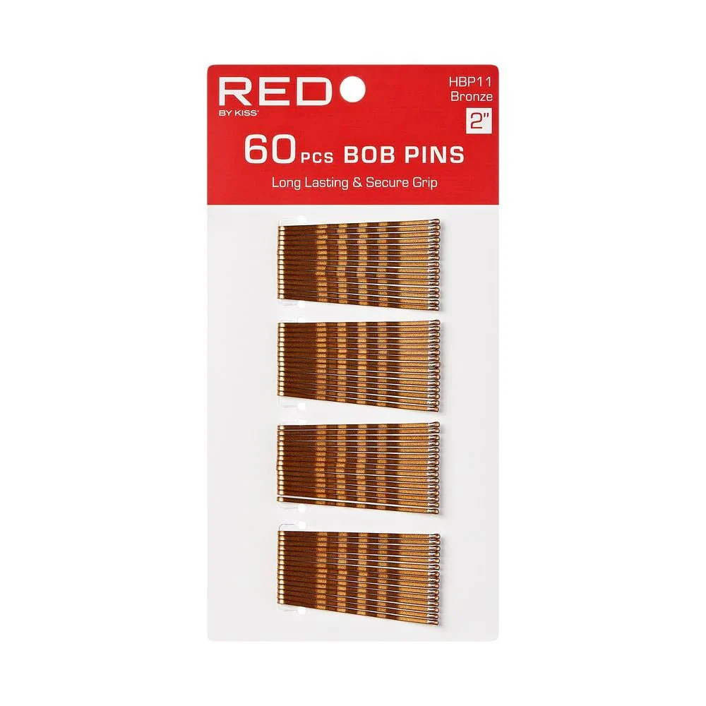 Red by Kiss 40 Pcs Bob Pins – 2" - Image 2