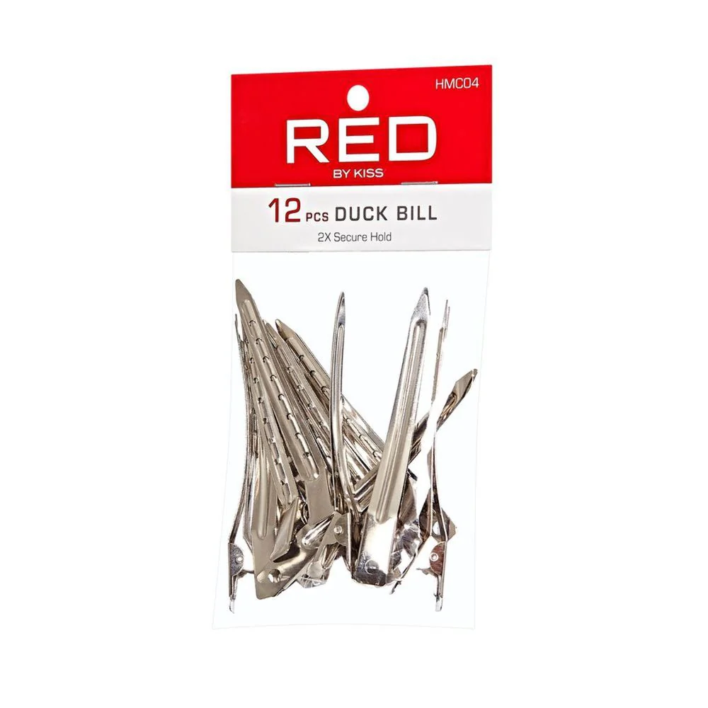 Red by Kiss 12 Pcs Duck Bill Clips – 2X Secure Hold - Image 4