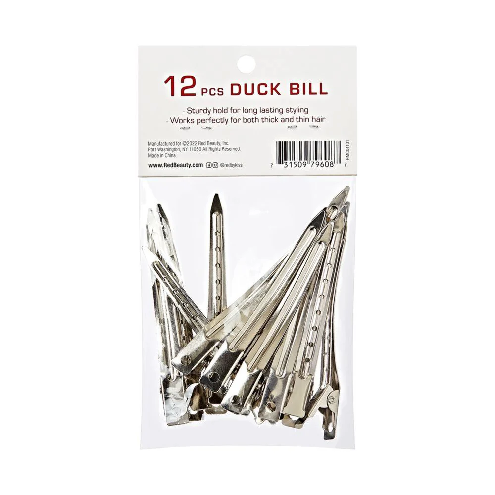 Red by Kiss 12 Pcs Duck Bill Clips – 2X Secure Hold - Image 5