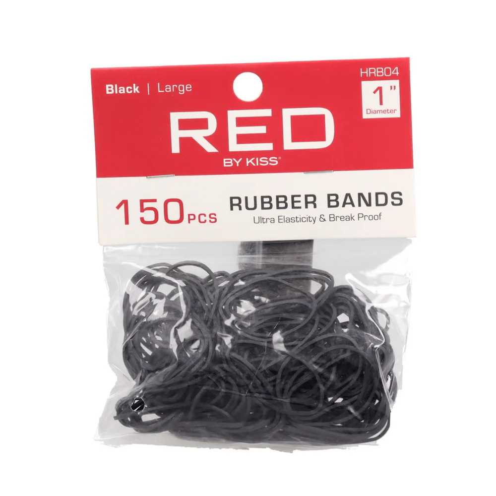 KISS Red Rubber Bands – Large Size