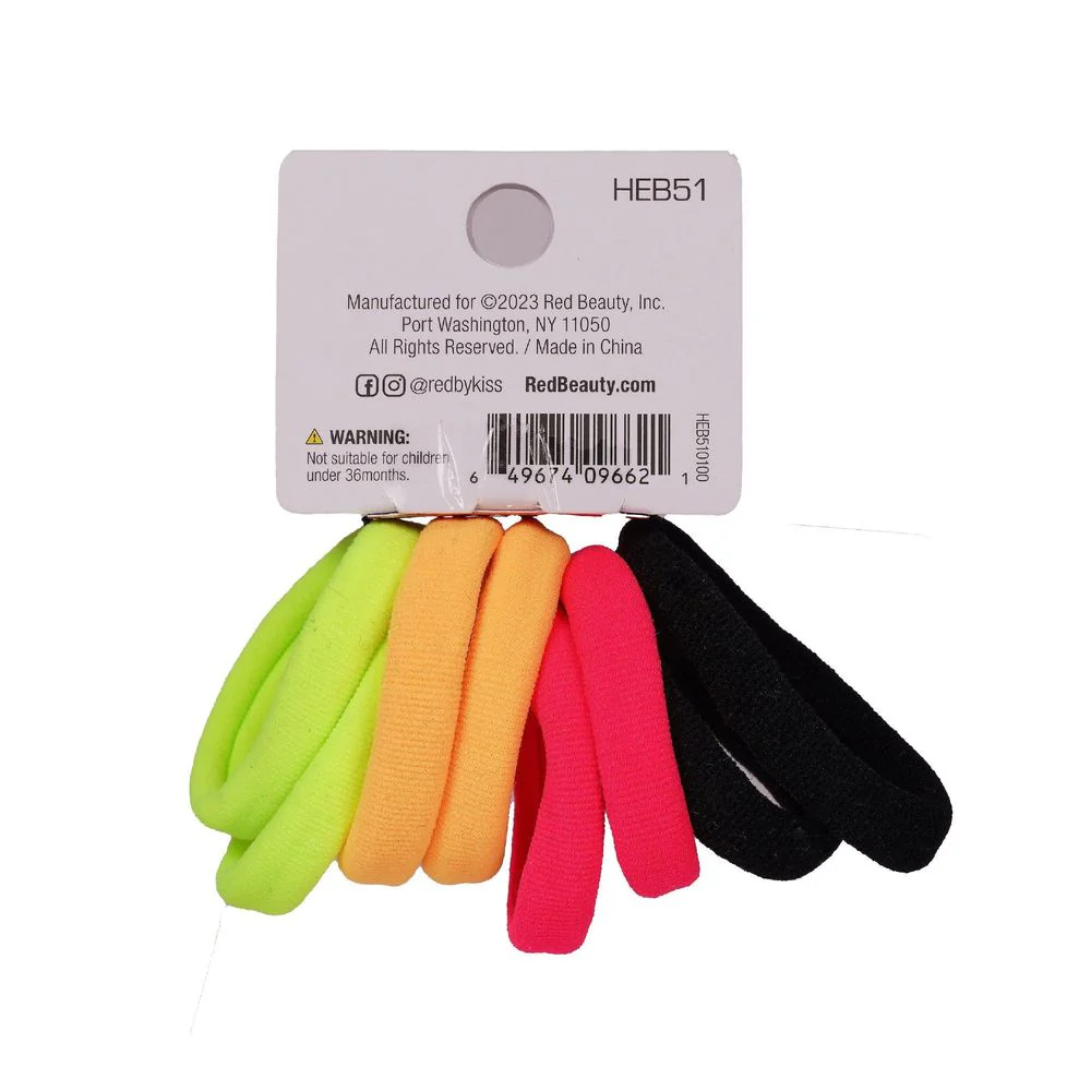 Red by Kiss Color Assorted Ponytail Holders - Image 4