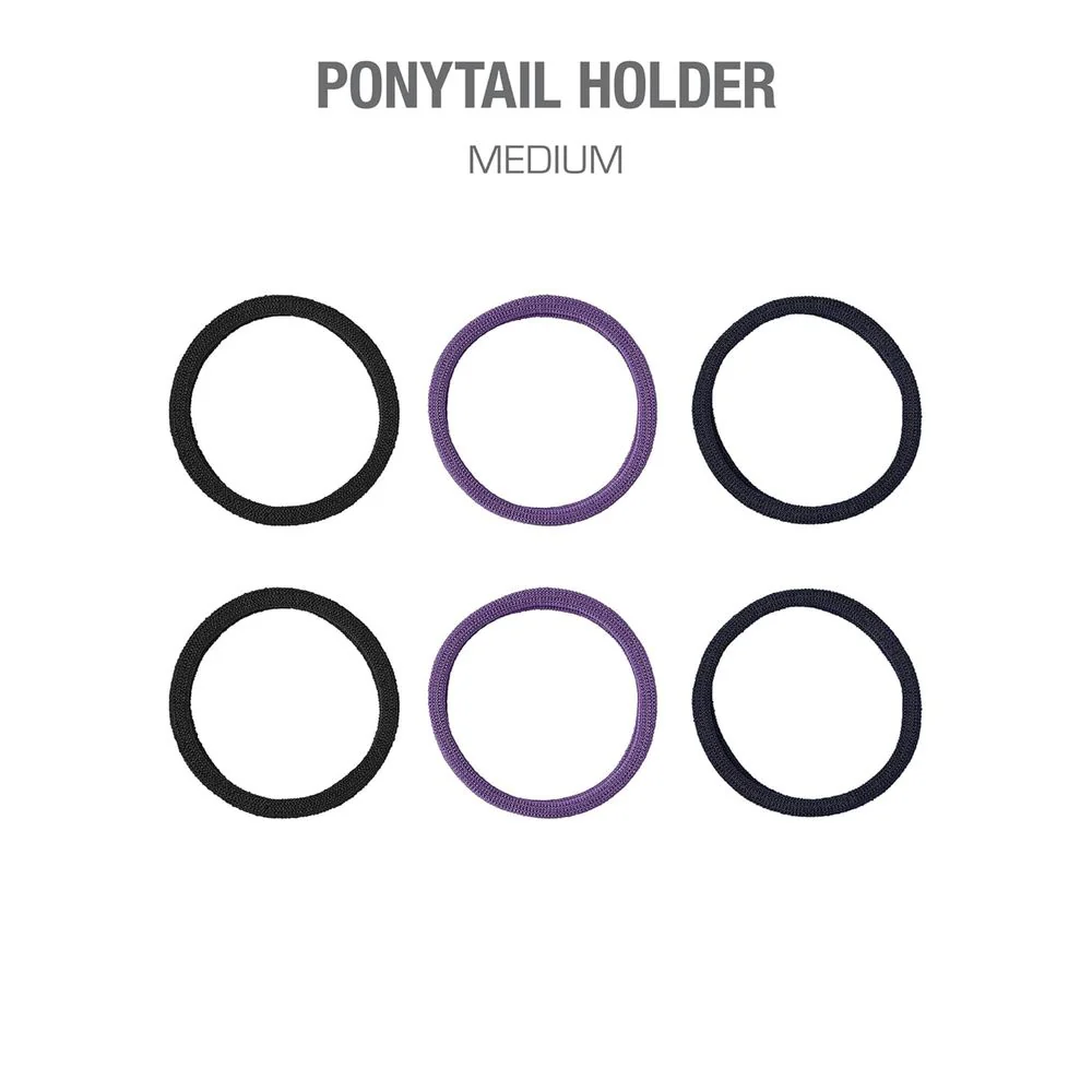 Red by Kiss Medium Ponytail Holders – 8pcs - Image 5