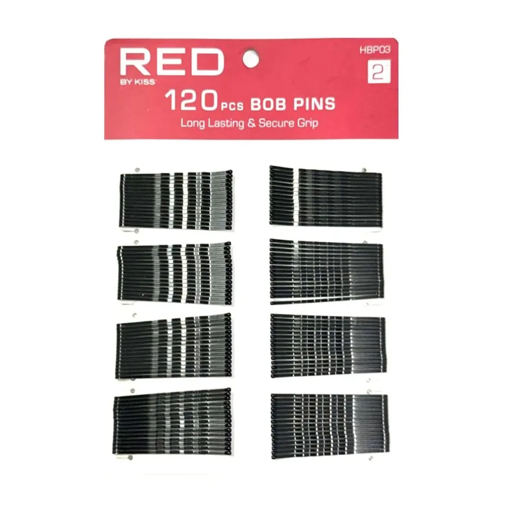 Red by Kiss 120 Pcs Bob Pins – 2"
