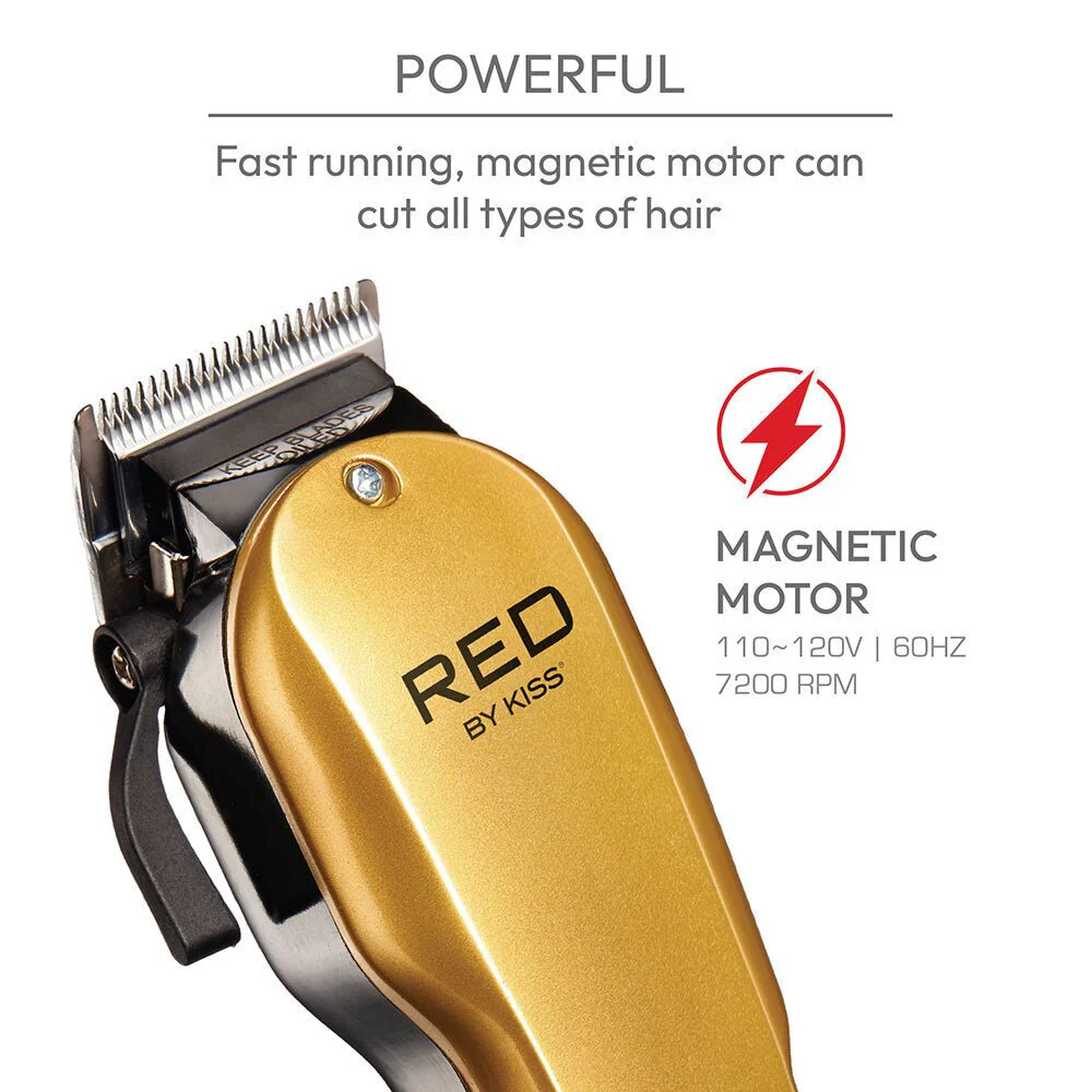 Red by Kiss Adjustable Blade Clipper – Ultra Cleancut - Image 5