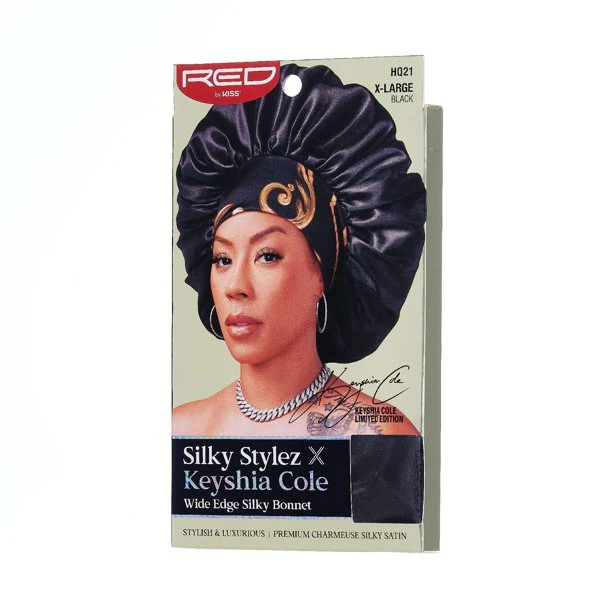 Red by Kiss Wide Edge Silky Bonnet – X-Large - Image 7