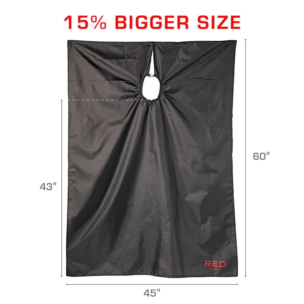Red by Kiss All Purpose Salon Nylon Cape - Image 5