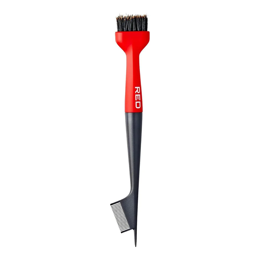 Red by Kiss Angled Edge Pro Brush – Firm Dual-Sided Brush - Image 2