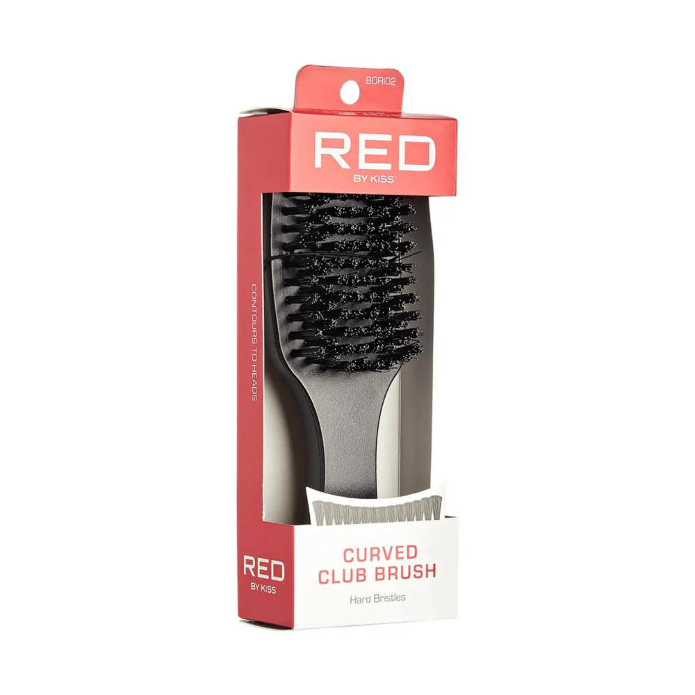 Red by Kiss Curved Club Brush