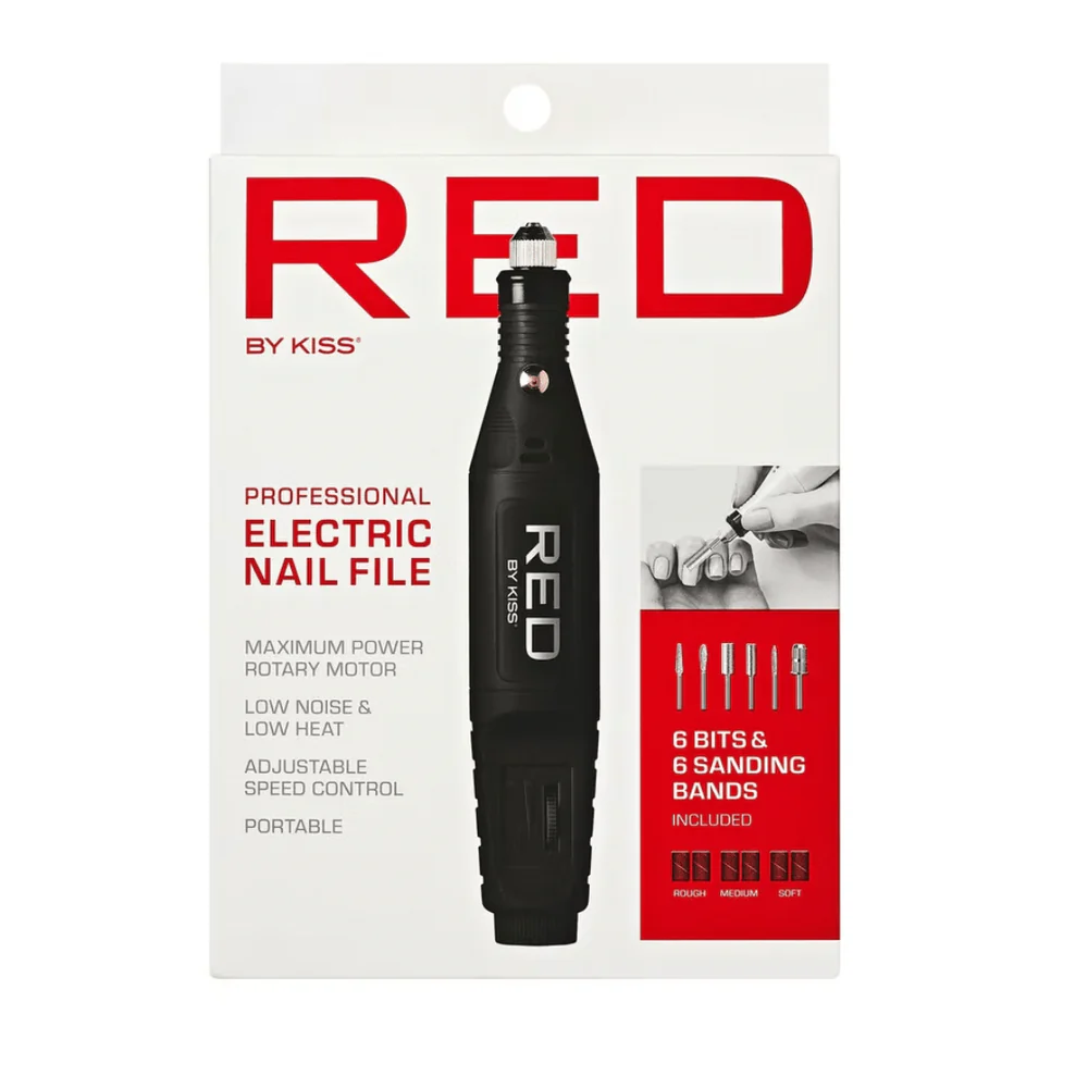 RED Electric Nail File – Black & Pink - Image 2
