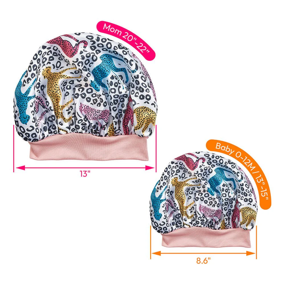 Red by Kiss Baby Satin Premium Bonnet 2-in-1 Mommy & Me Set - Image 7
