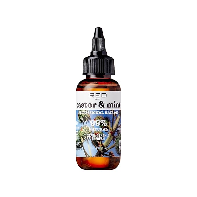 Red by Kiss Biotin Infused Hair Oil - Natural & Organic 2.5oz - Image 2