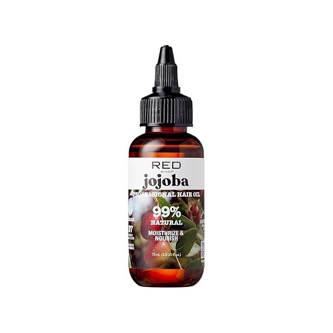 Red by Kiss Biotin Infused Hair Oil - Natural & Organic 2.5oz - Image 3