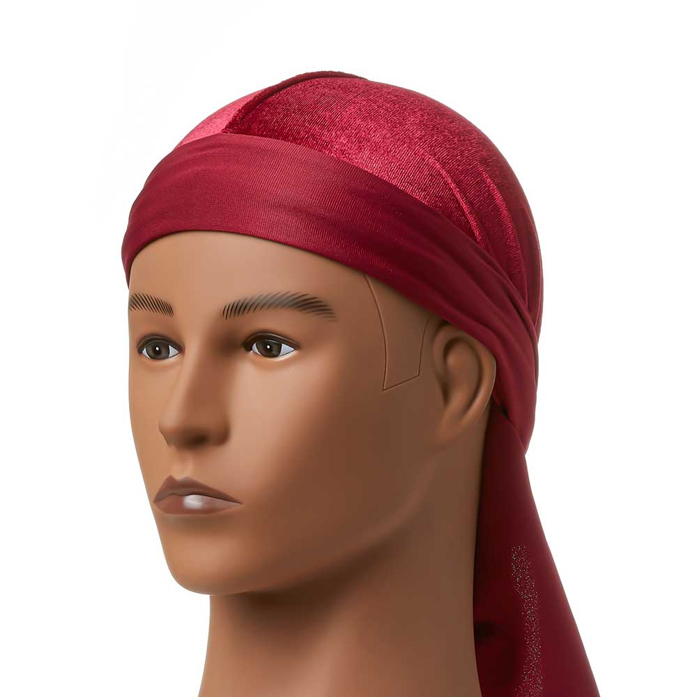Red by Kiss Bow Wow X Power Wave Velvet Durag β Premium Velvet Compression - Image 13