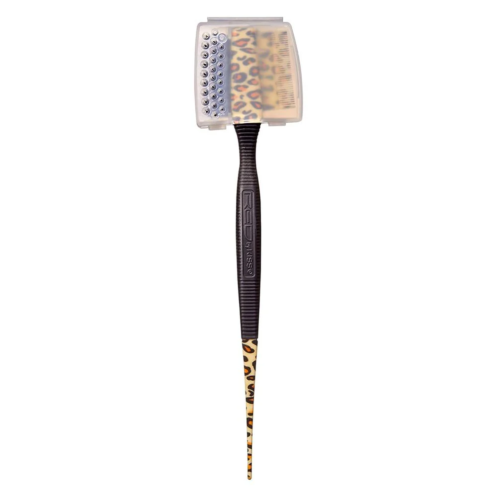 Red by Kiss Edge Styler Plus – Dual-Ended Edge Brush & Comb - Image 3