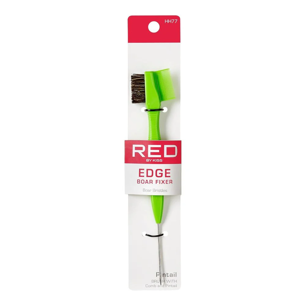 Red by Kiss Edge Boar Fixer with Pin Tail - Image 2