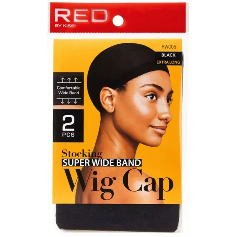 Red by Kiss Stocking Wig Cap – Super Wide Band