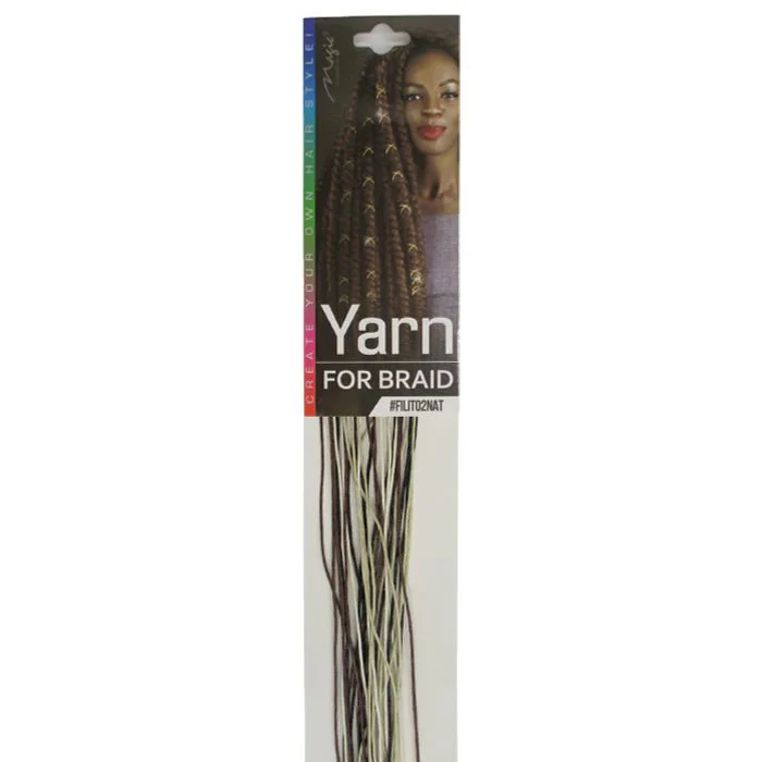 Magic Collection Yarn for Braid – Natural
