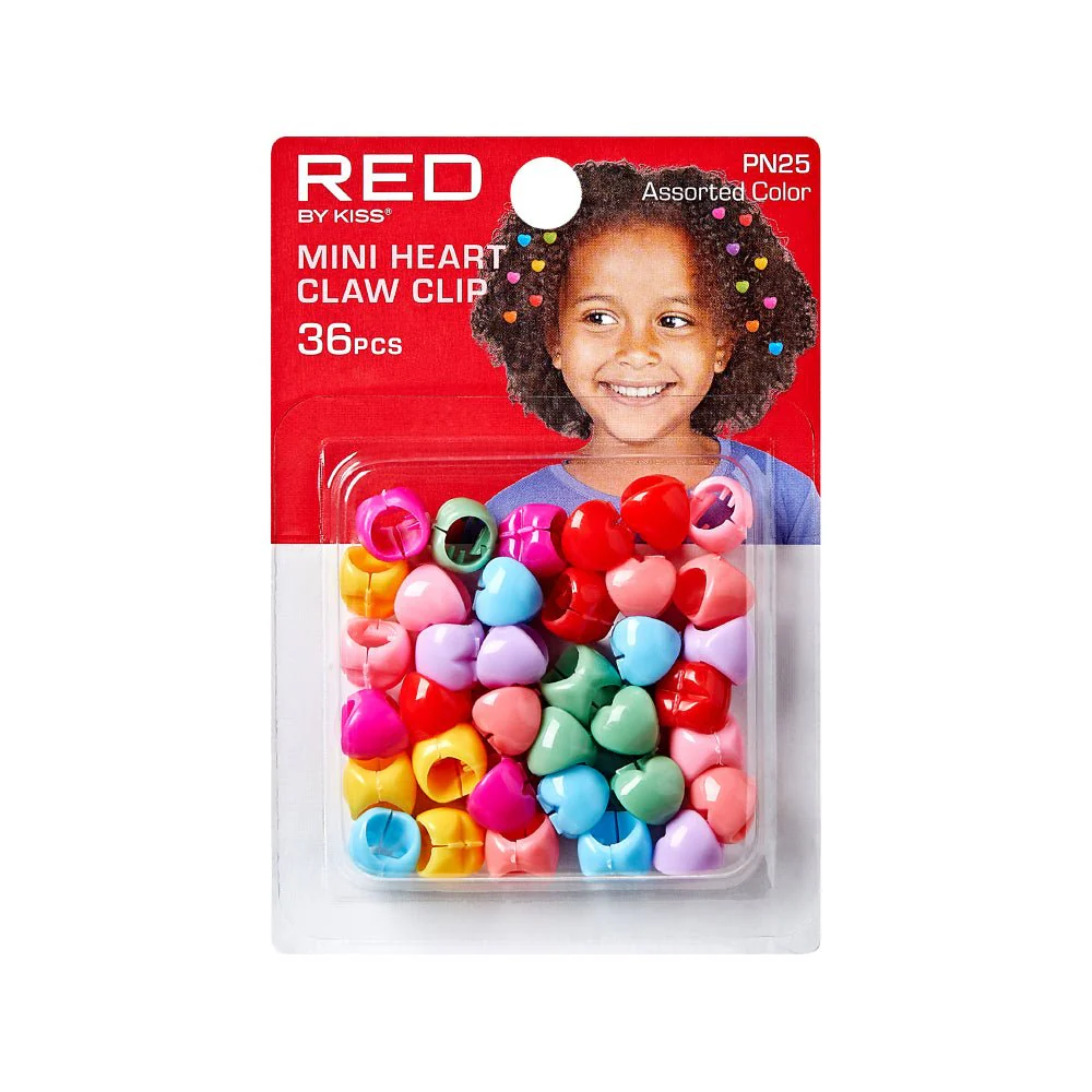 Red by Kiss Colorful Kids Hair Claw Clips - Image 12