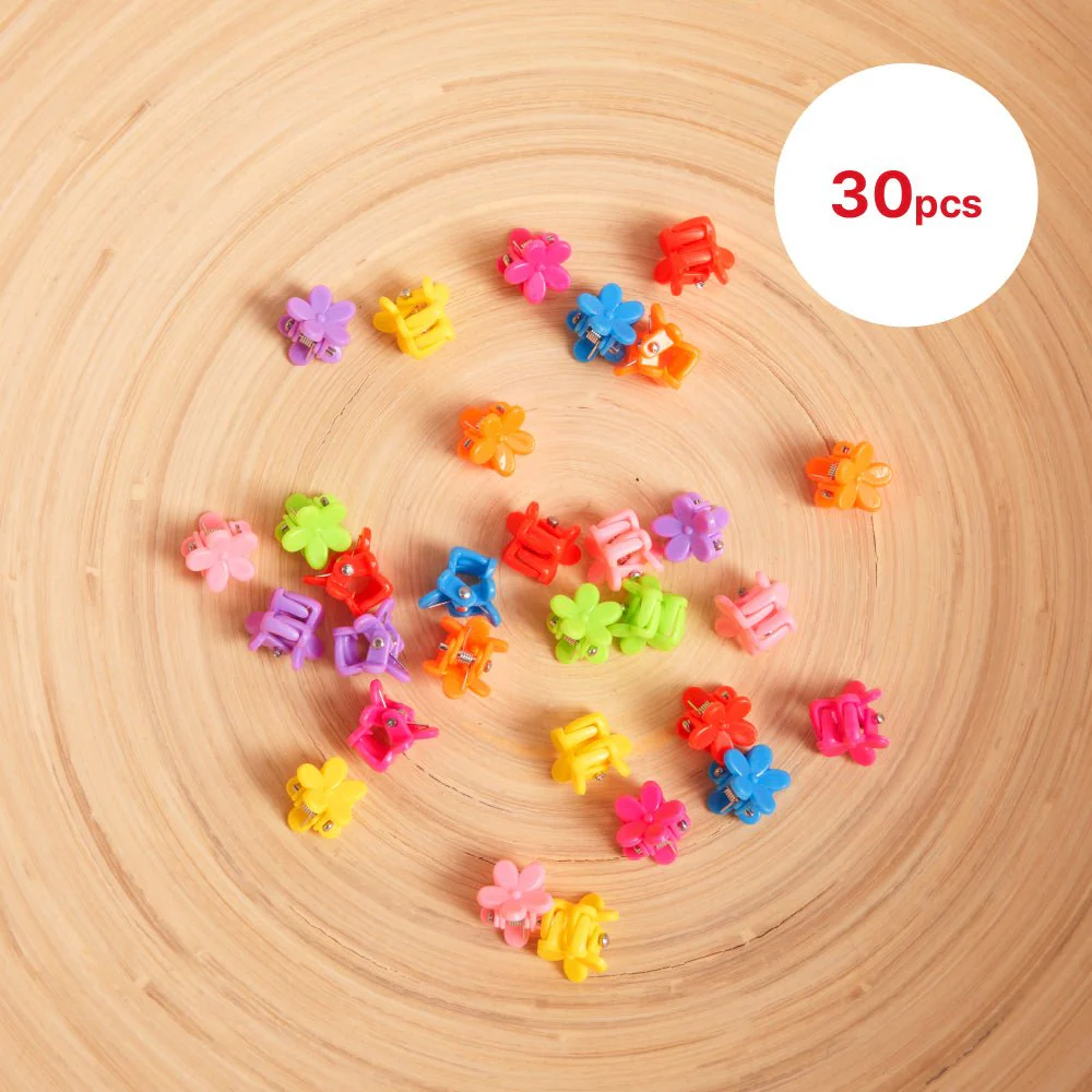 Red by Kiss Colorful Kids Hair Claw Clips - Image 6