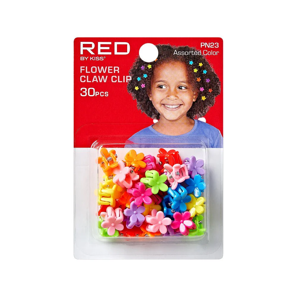 Red by Kiss Colorful Kids Hair Claw Clips - Image 7