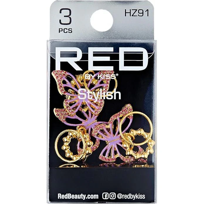 RED Luxury Hair Braid Charm – Assorted Styles - Image 15