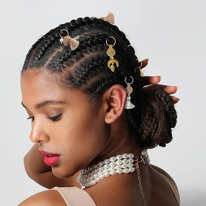RED Luxury Hair Braid Charm – Assorted Styles - Image 33