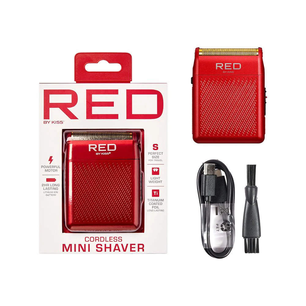 Red by Kiss Cordless Mini Shaver - Image 2