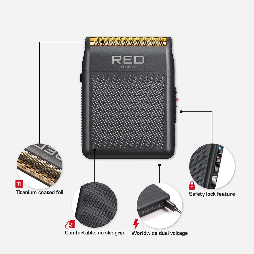 Red by Kiss Cordless Mini Shaver - Image 5