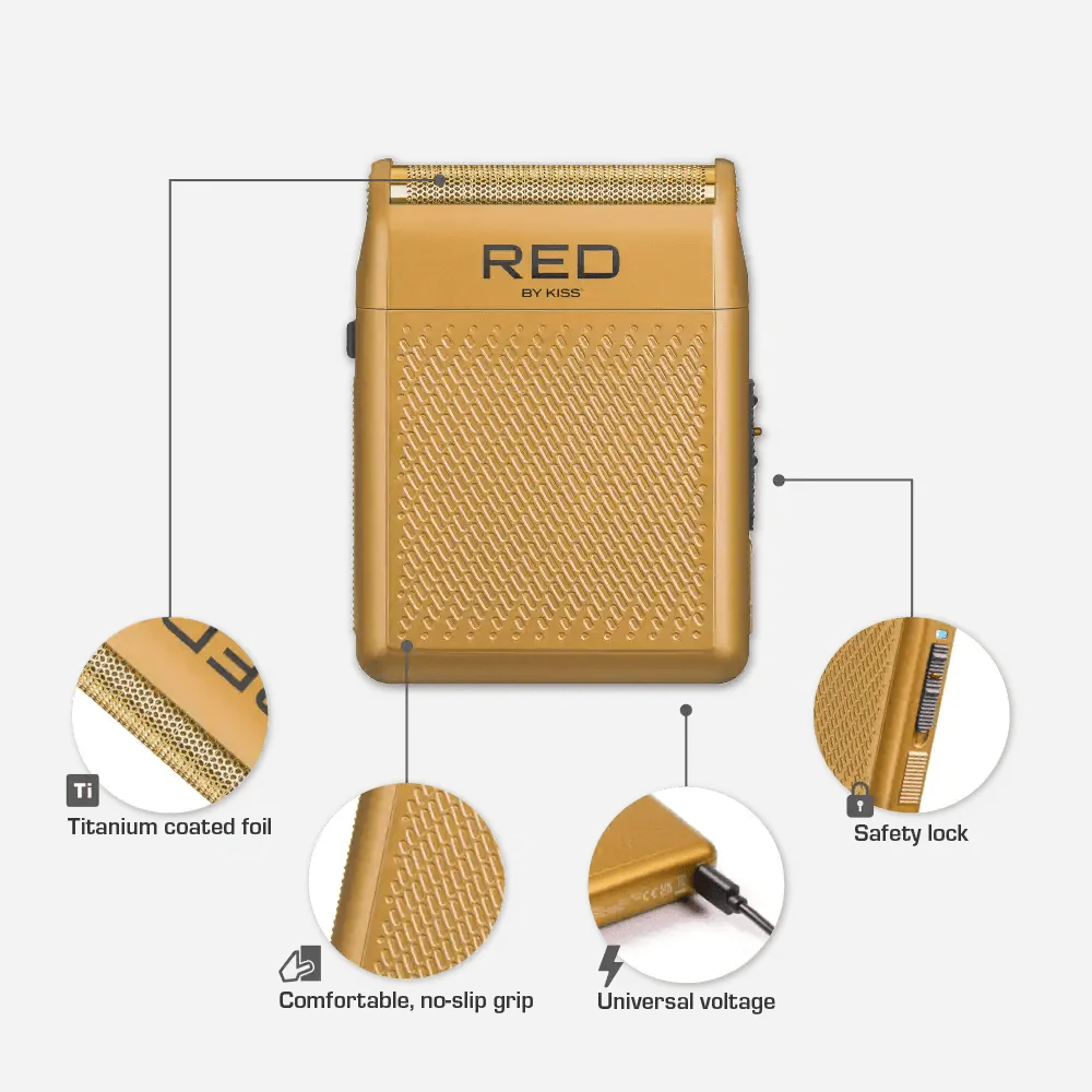 Red by Kiss Cordless Mini Shaver - Image 7