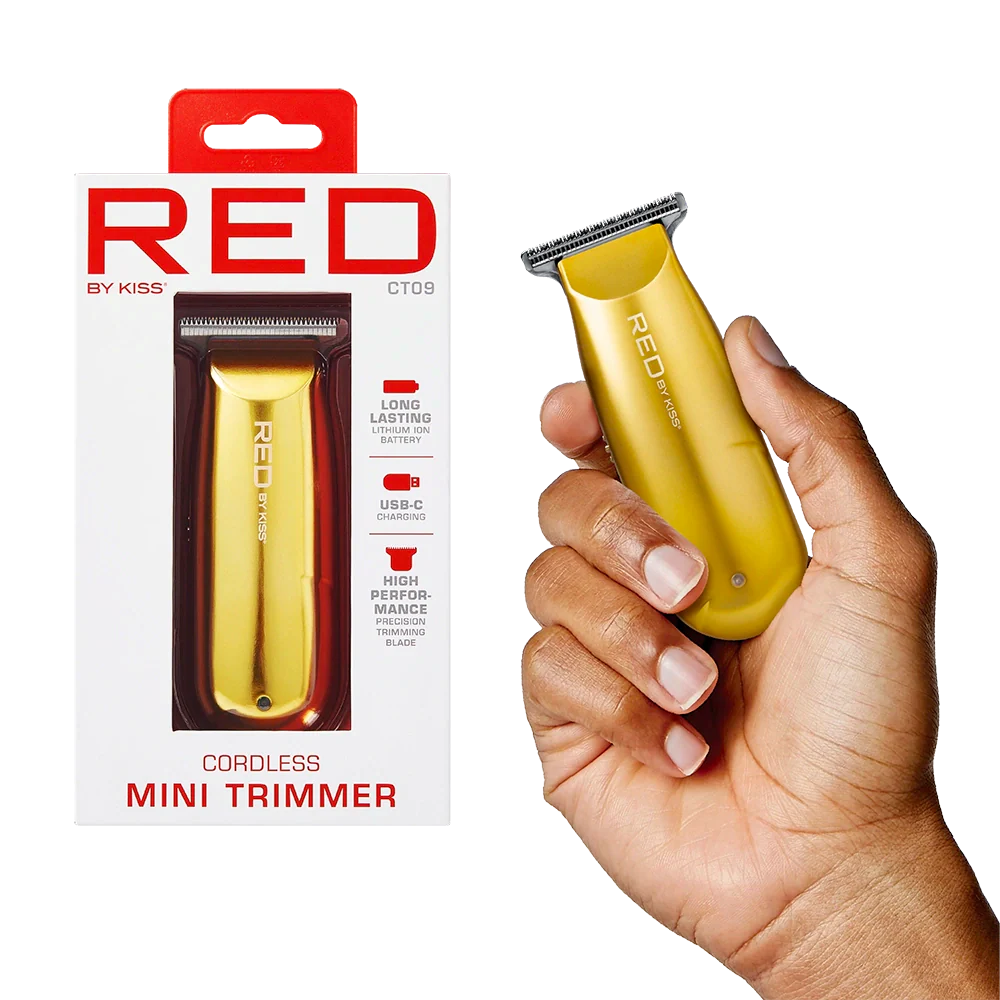 Red by Kiss Cordless Rechargeable Mini Trimmer - Image 16