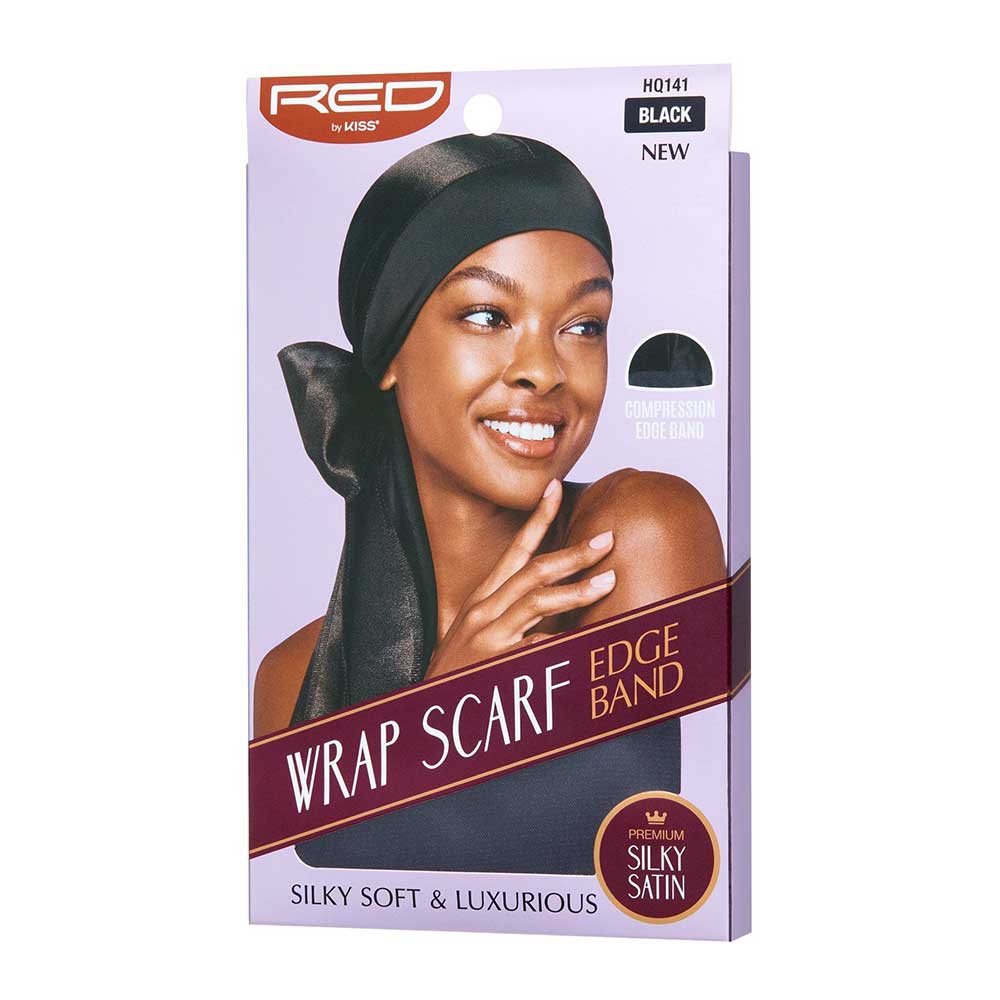 Red by Kiss Wrap Scarf Edge Band - Image 5
