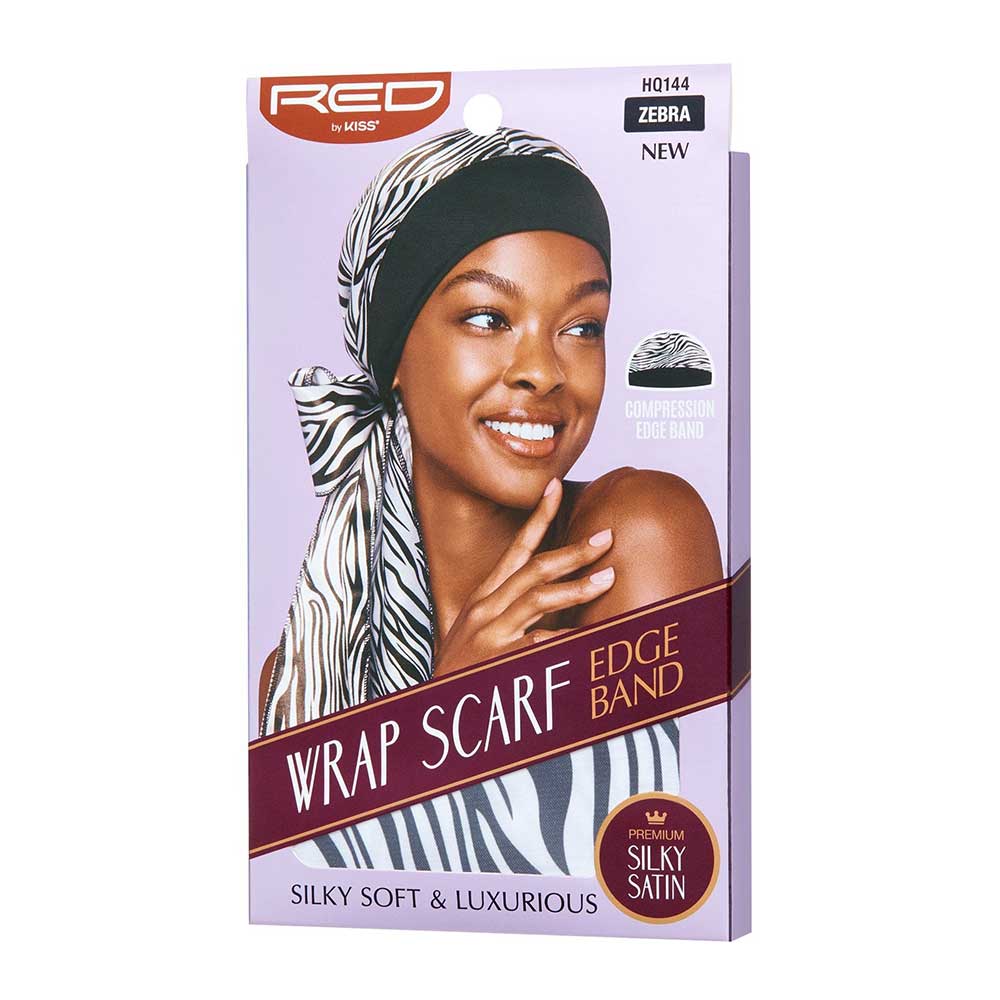 Red by Kiss Wrap Scarf Edge Band - Image 8