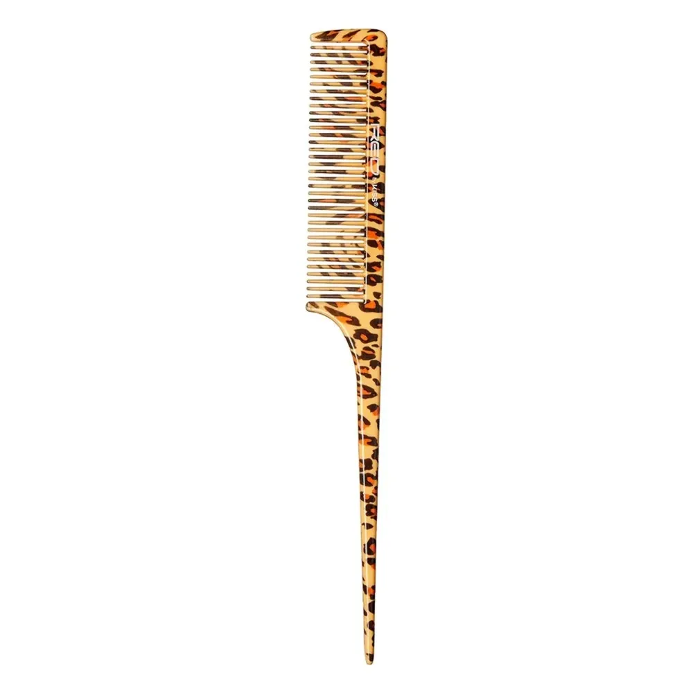 Red by Kiss Leopard Rat Tail Comb - Image 5