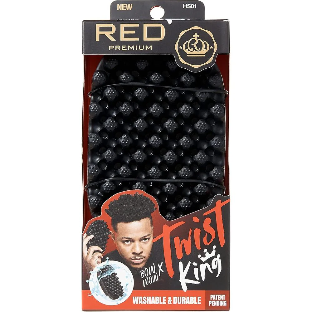 RED by Kiss BowWow Twist King β Comb Brush