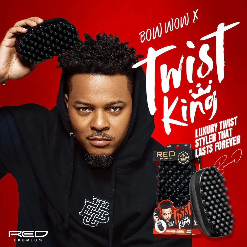 RED by Kiss BowWow Twist King β Comb Brush - Image 5