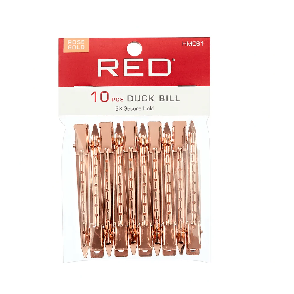 Red by Kiss Duck Bill Clips – Secure