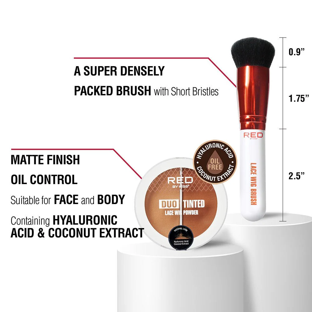 Red by Kiss Duo Tinted Lace Wig Powder - Image 2