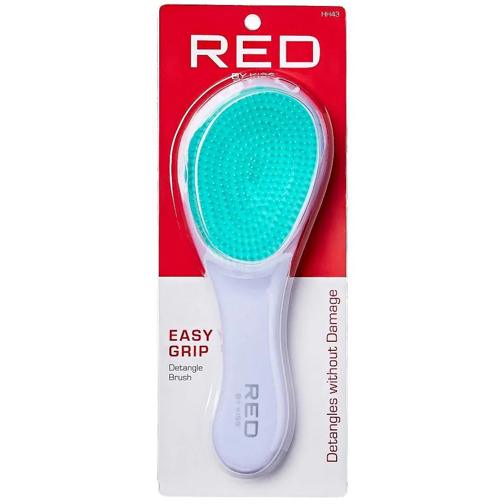 Red by Kiss Easy Grip Detangling Brush