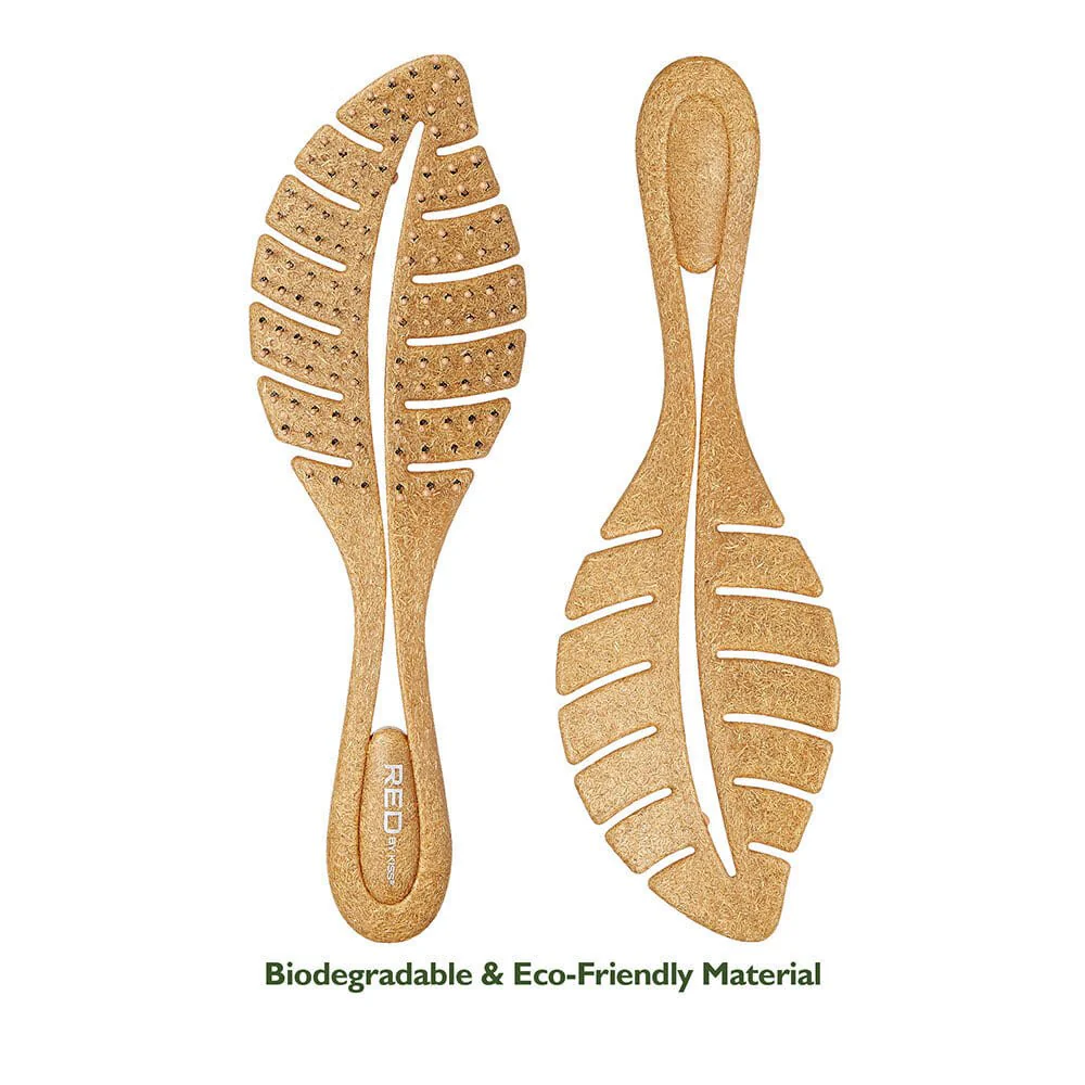 Red by Kiss Eco Plant Fiber Brush – Standard Paddle - Image 2