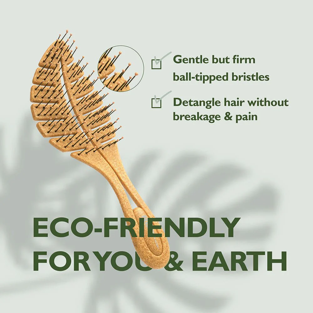 Red by Kiss Eco Plant Fiber Brush – Standard Paddle - Image 3