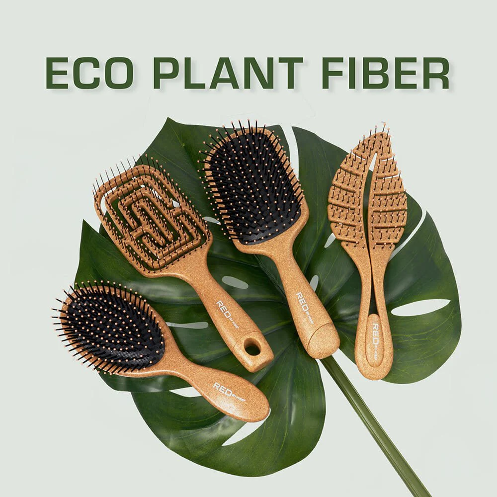 Red by Kiss Eco Plant Fiber Brush – Standard Paddle - Image 5