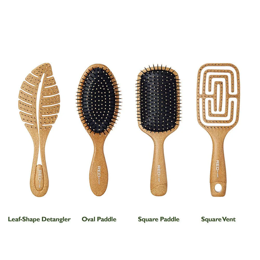 Red by Kiss Eco Plant Fiber Brush – Standard Paddle - Image 6